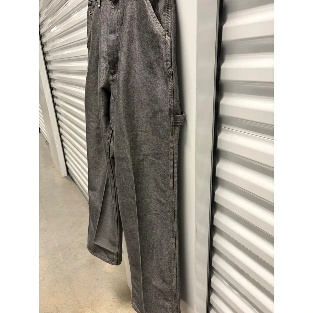 Vintage‎ Polo Jeans Ralph Lauren Carpenter Pants Mens 36x32 Grey Utility Good